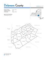 Product Description: The New York Genealogical and Biographical Society has produced county research guides for genealogists and family historians.</br></br>What's in each county guide?</br></br>County map:Shows current town 1and city boundaries, and the location of Indian reservations</br>Gazetteer:Each county guide inventories historical and contemporary names of every city, town, and village in a county, as well as any changing geographical borders.</br>Repositories and Resources:Locate the records you need -an annotated list of government offices, repositories, societies, and organizations holding records and collections useful to genealogists.</br>Selected Print and Online Resources:Each guide offers selected print and online resources about that county that will be particularly useful for the genealogist.</br> Delaware County Guide