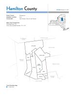 Product Description: The New York Genealogical and Biographical Society has produced county research guides for genealogists and family historians.</br></br>What's in each county guide?</br></br>County map:Shows current town 1and city boundaries, and the location of Indian reservations</br>Gazetteer:Each county guide inventories historical and contemporary names of every city, town, and village in a county, as well as any changing geographical borders.</br>Repositories and Resources:Locate the records you need -an annotated list of government offices, repositories, societies, and organizations holding records and collections useful to genealogists.</br>Selected Print and Online Resources:Each guide offers selected print and online resources about that county that will be particularly useful for the genealogist.</br> Hamilton County Guide